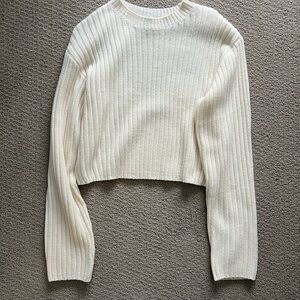 H&M Divided Women's Cream Sweater, size S